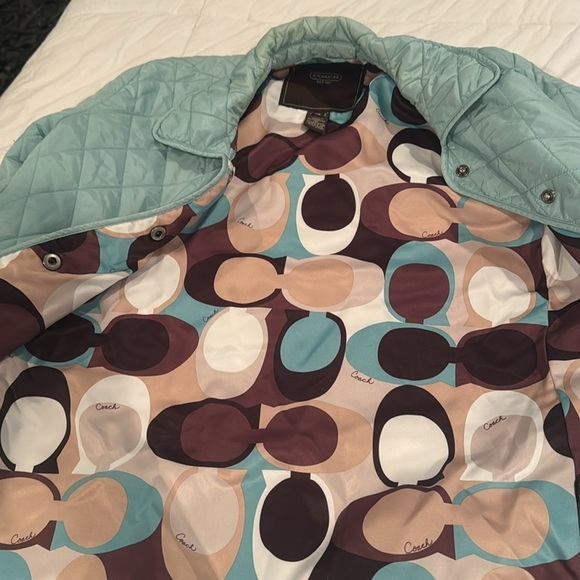 Coach 🔥Sale🔥blue jacket - Picture 7 of 11